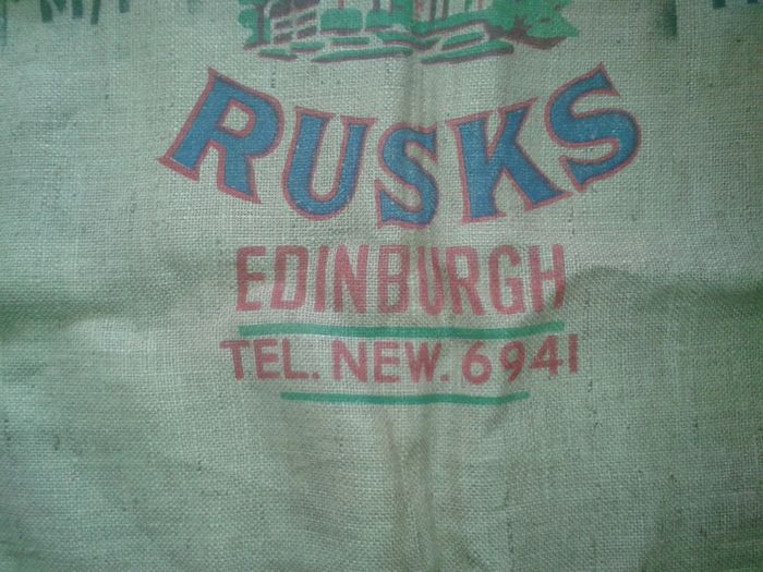 Old Decorative Hessian Sack