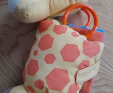 Soft Giraffe book