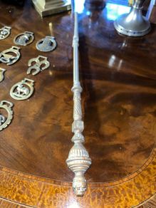 Antique Brass Poker