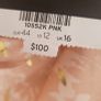 TOPSHOP pink and gold fleck cowl neck dress Sz 16UK (Fit 12-14UK) - Bnwt Rrp 100 Image 8