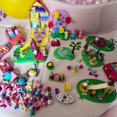 Peppa pig toys set bundle