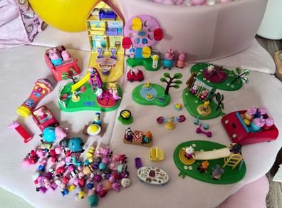 Peppa pig toys set bundle