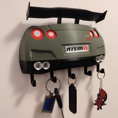 Nissan GT-R Nismo Rear-End Key Holder  Wall Mount