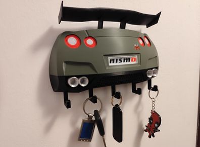 Nissan GT-R Nismo Rear-End Key Holder  Wall Mount