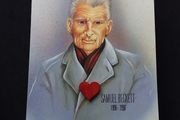 Ireland : Irish Writers Note Card , Samuel Beckett , ( 1906 - 1990 ) - A John Hinde Publication