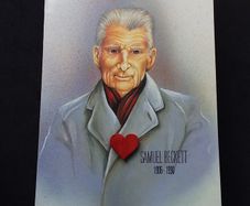 Ireland : Irish Writers Note Card , Samuel Beckett , ( 1906 - 1990 ) - A John Hinde Publication