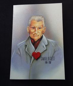 Ireland : Irish Writers Note Card , Samuel Beckett , ( 1906 - 1990 ) - A John Hinde Publication