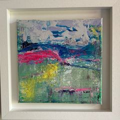 Framed Original Painting  Original Gift Landscape Art