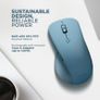 Lenovo Yoga Pro Mouse | Custom-programmable Buttons, Dual Device Connectivity, Dynamic Scroll Wheel, Righthanded Efficiency, Blue Optical Sensor Technology, USB-C, BT 5.0 Image 3