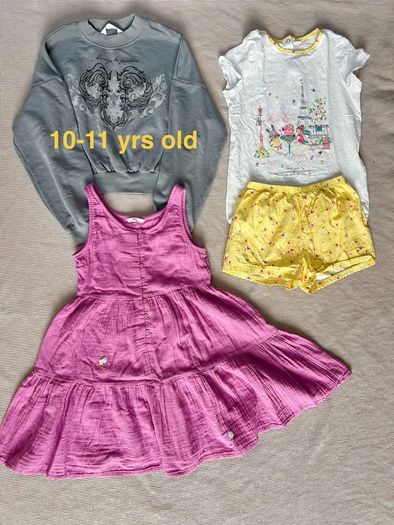 H&M M&S 10-11 yrs old girl clothes bundle