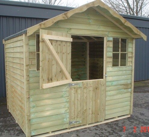 12ft x 8ft Kendal P/Treated Garden Shed