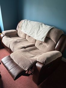 Recliner Couch and Armchairs