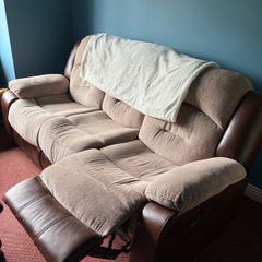 Recliner Couch and Armchairs
