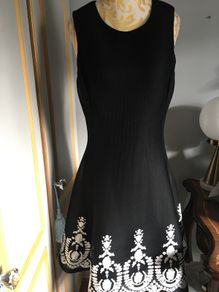 DKNY embroidered dress, new, size US 6, UK10