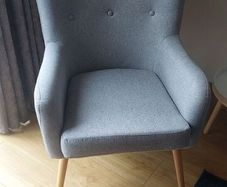 Grey Armchair