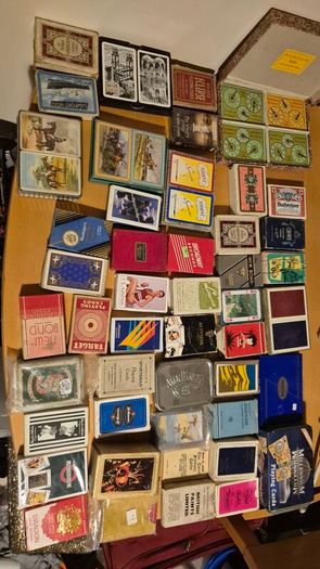 Classic retro vinatge massive collection poker playing cards
