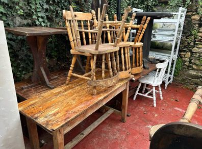 Vintage pub furniture
