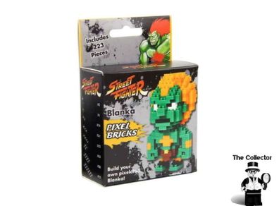 New Street Fighter Blanka Pixel Bricks Gift, Novelty Fun Collectable Toys