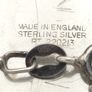 Vintage 925 Sterling Silver Real Butterfly Necklace Image 5