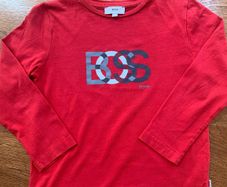 Red Hugo Boss Top