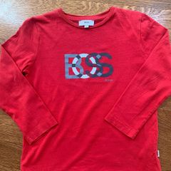 Red Hugo Boss Top