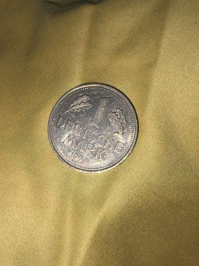 1994 Germany 1 Deutsche Mark Coin - Federal Eagle