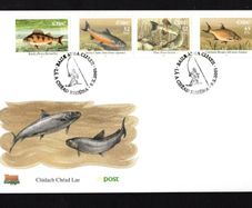 2001 Ireland Freshwater Fish (Perch, Arctic Charr, Pike & Bream) Commemorative Stamps An Post First Day Cover (FDC)