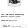 Lava 20  Liquid Rubber Waterproofing 25KG & lava 20 catalyst Image 2