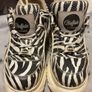 Buffalo Corin Shoe Zebra  Black White Trainers Women Platforms 90s Size 7 Image 2