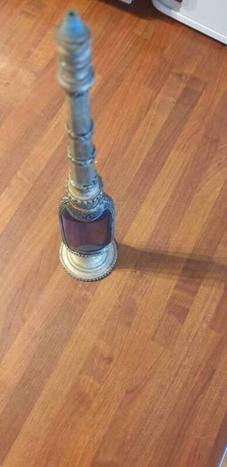 Vintage Bleu Glass perfume bottle