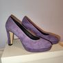 Purple Heels New Suede! Image 2