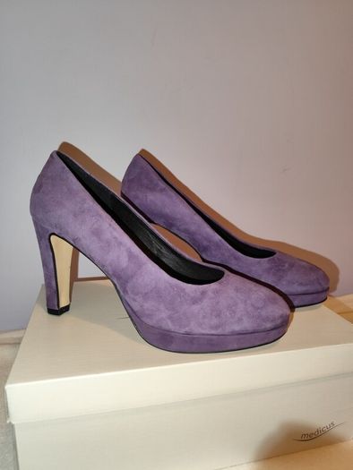 Purple Heels New Suede!