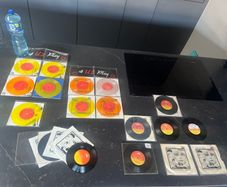 U2 - Three selection - Coloured vinyl and test pressings