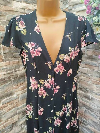 Zara Maxi black floral size small Postage included