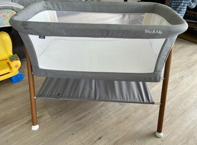 You and Me bedside cot crib