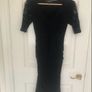 Designer maternity black dress with free shipping Image 2