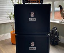 Orange Bass head and Cab.