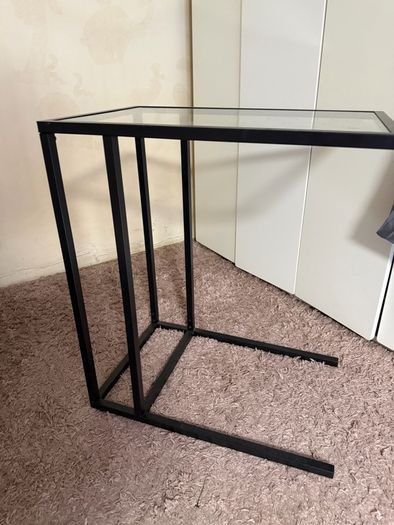 Side table glass