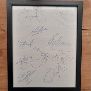 Liverpool Autographs - Late 1970's Players