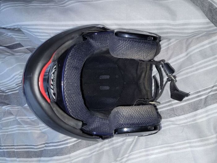 motorbike helmet airoh size small