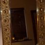 Vintage brass framed mirror circa 1950's Image 2