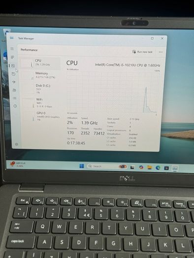 Dell Latitude 7310 Laptop i5/16GB/256SSD/FHDp