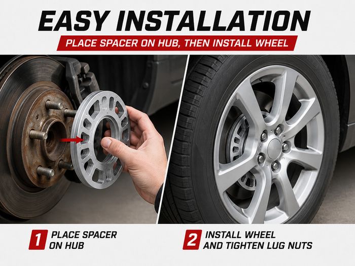 4 x New Wheel Spacers (5mm) 4 or 5 stud - FREE POST