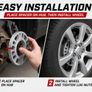 4 x New Wheel Spacers (3mm) 4 or 5 stud - FREE POST Image 2