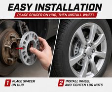 4 x New Wheel Spacers (10mm) 4 or 5 stud - FREE POST