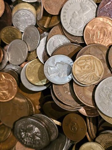 Coin Lot Mixed Country UK USA Europe World Price per 1kg