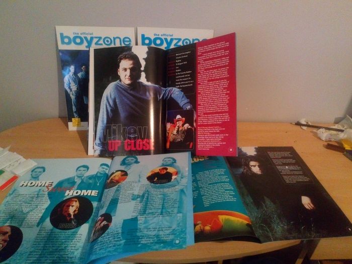 boyzone sticker book