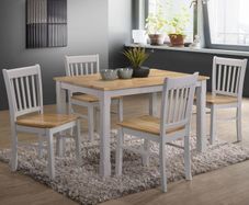 Bolton Grey & Oak Set Dining Set