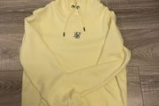 SikSilk Yellow Mens Hoodie Like New Size Small