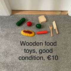 Wooden food toys